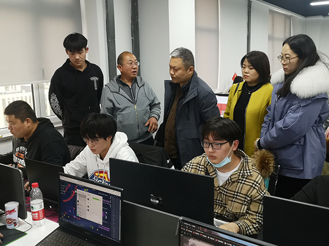 【产教融合】0638太阳集团官网一行前往百度(山西)人工智能基础数据产业基地参观调研