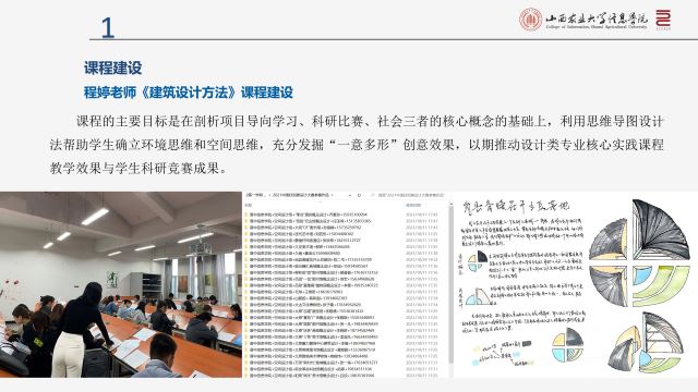 【工作简报】环境设计教研室2021年10月工作简报
