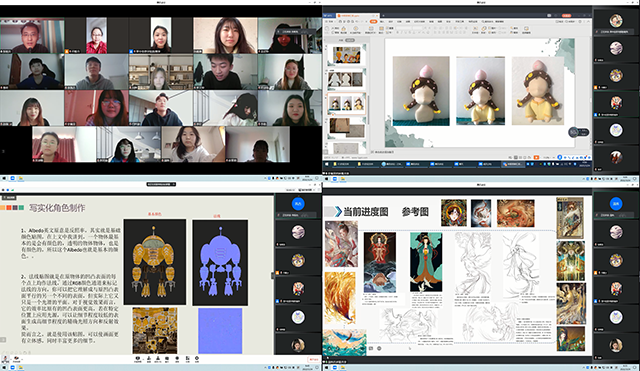 【毕业指导】动画专业开展2022届毕业生中期汇报检查工作