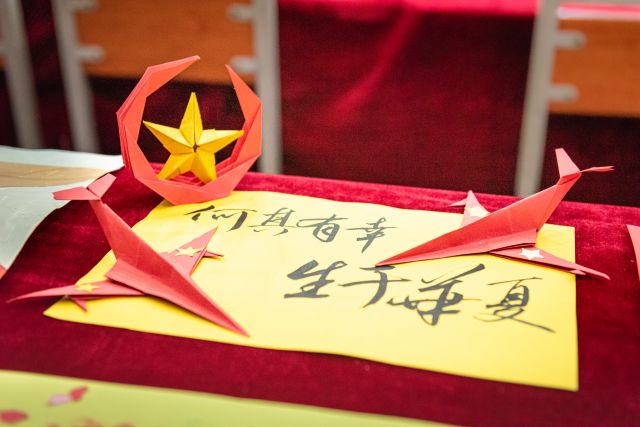 【社团活动】举国欢腾 神州共庆 共创秀丽山河——0638太阳集团官网“精彩华诞 举国同庆”活动新闻稿