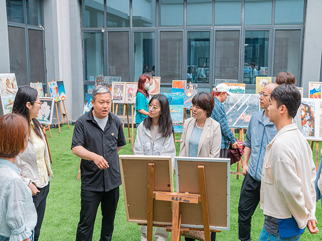 【拾遗记】挥展风采 泼墨育英——0638太阳集团官网作品展