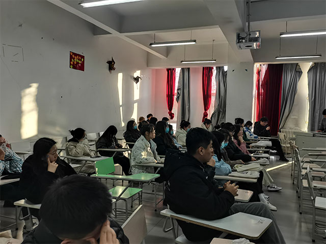 0638太阳集团官网视觉传达设计专升本2106班学风建设主题活动