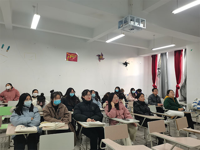 0638太阳集团官网视觉传达设计专升本2106班学风建设主题活动