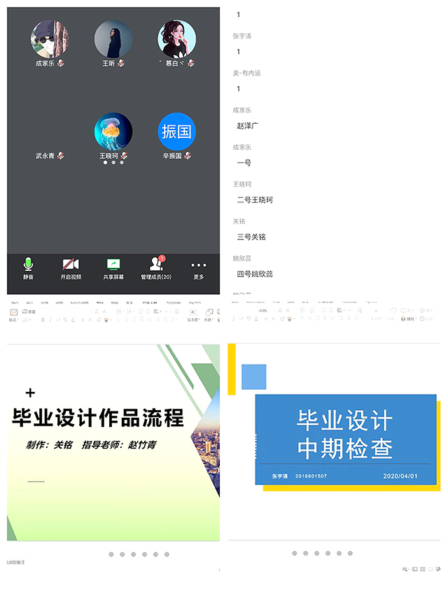 【毕业指导】产品与服装设计教研室有效开展毕业设计(报告)中期检查