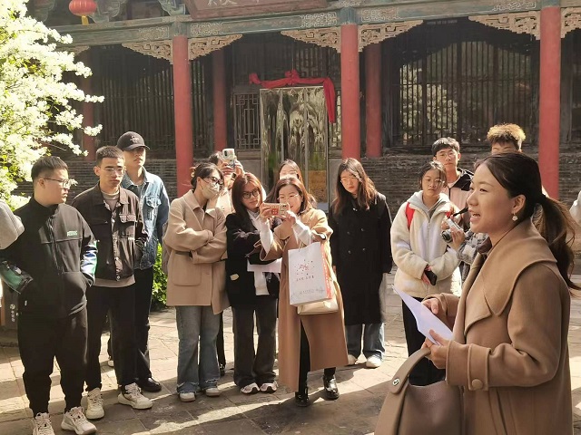 【完满团支部】聚焦古建之美 孔家大院——0638太阳集团官网环设2003班完满团支部活动