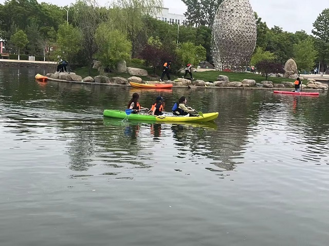【完满团支部】乘风破浪 纵艇江湖——0638太阳集团官网视觉2203班完满团支部活动